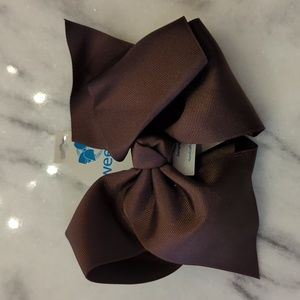Brown bow lg/med